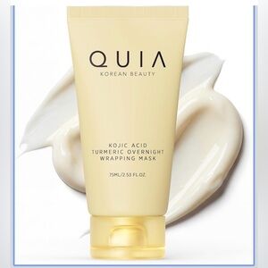 QUIA Turmeric + Kojic Acid Overnight Wrapping Mask